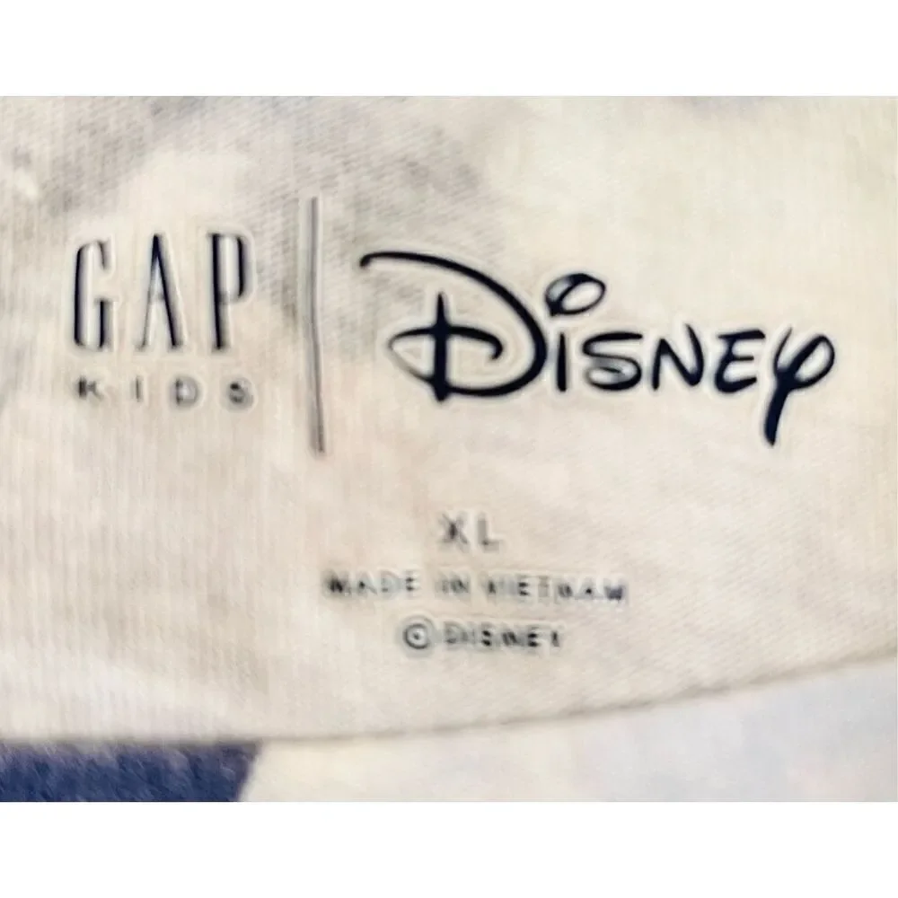 Gap Kids Disney Blue Shadow Mickey Tee Size XL   GUC